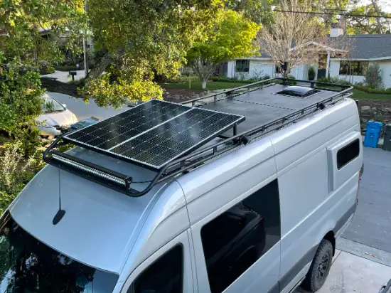 solar panels for van