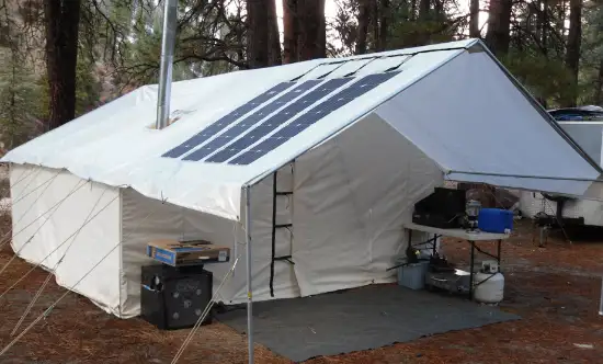 solar tent