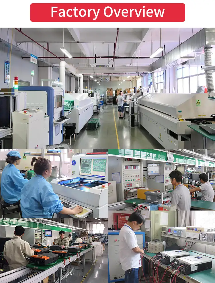 Our 5000W Power Station Factory