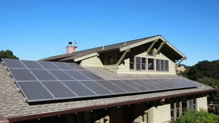 Roof Mounted Solar panels