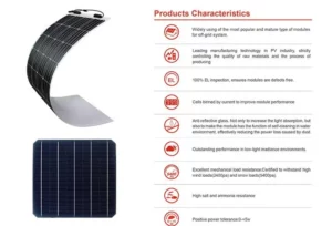 300w Flexible Solar Panels