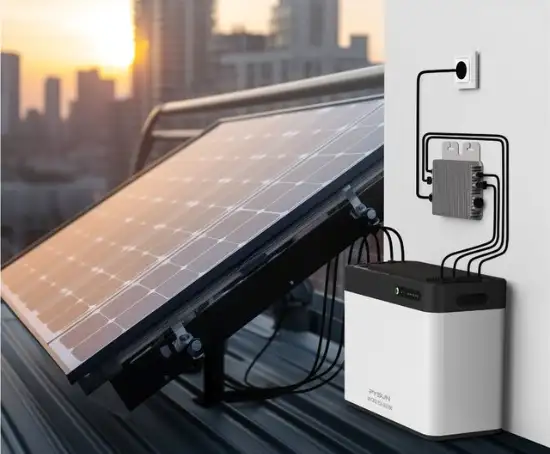 Micro inverter for balcony solar panels