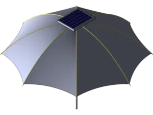 Solar Panel Umbrella