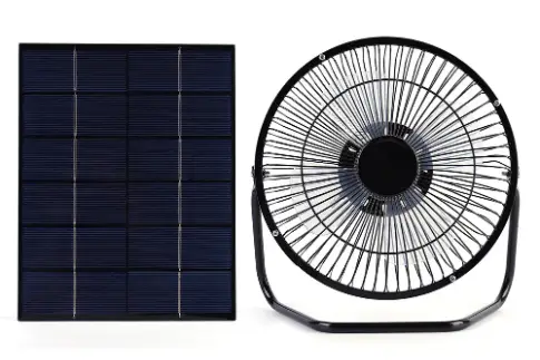 8 inch Portable Solar Fan