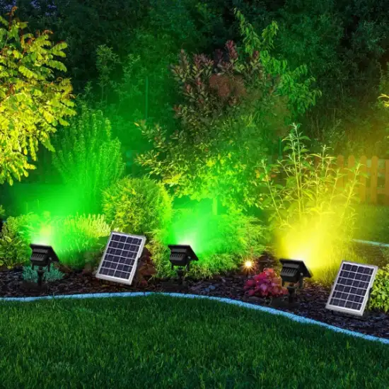 Garden Solar Flood Lights