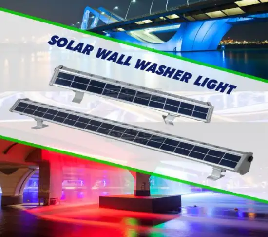 Solar Wall Wash Lights